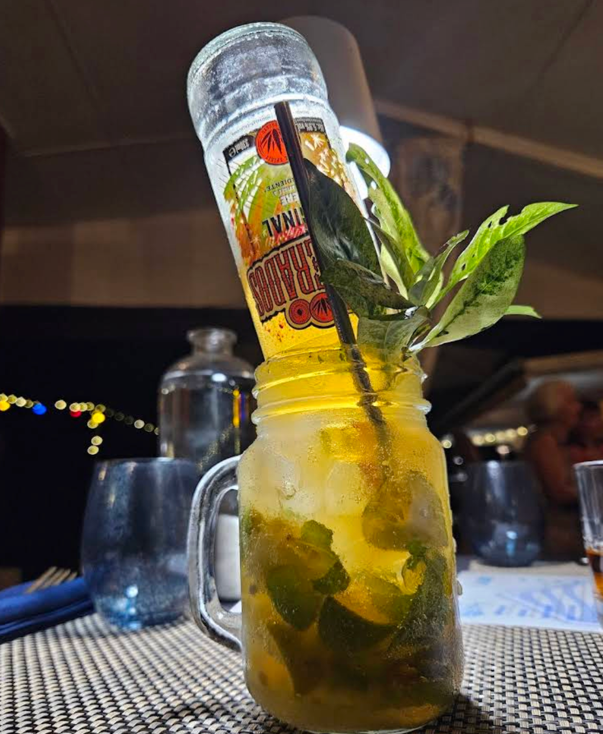 Mojito maison au lounge